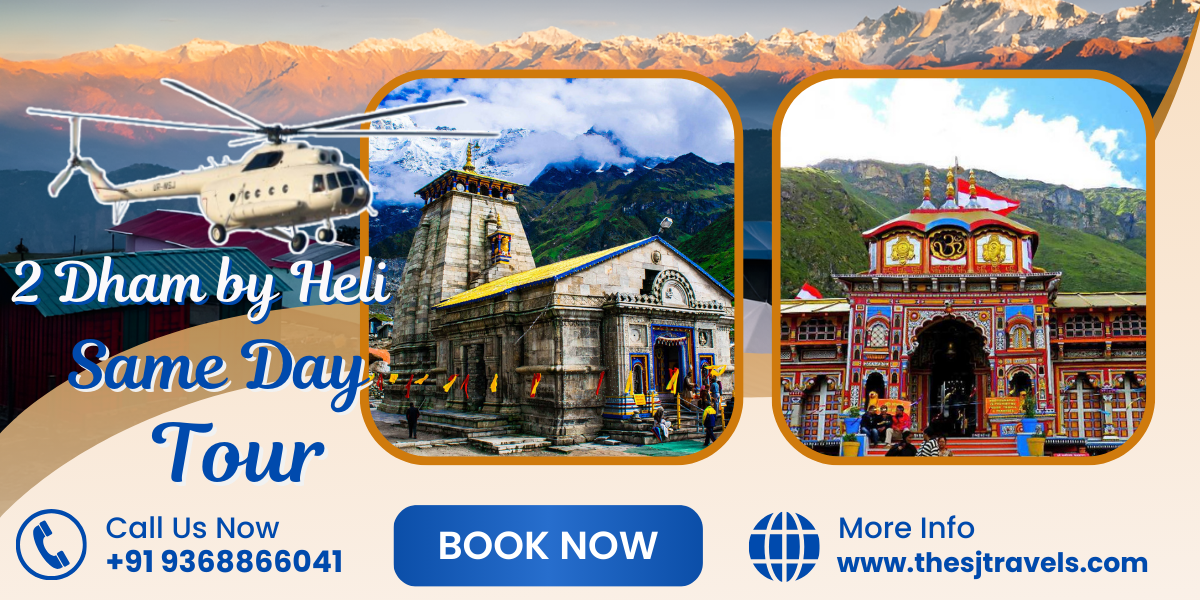 2 Dham Same Yatra by Heli